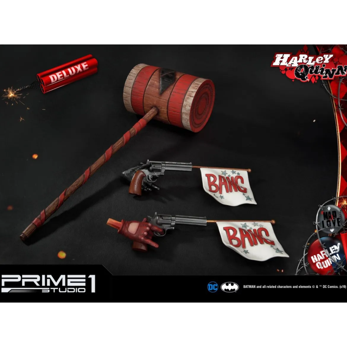 Prime 1 Studio DC Comics - Harley Quinn Deluxe version 1/3