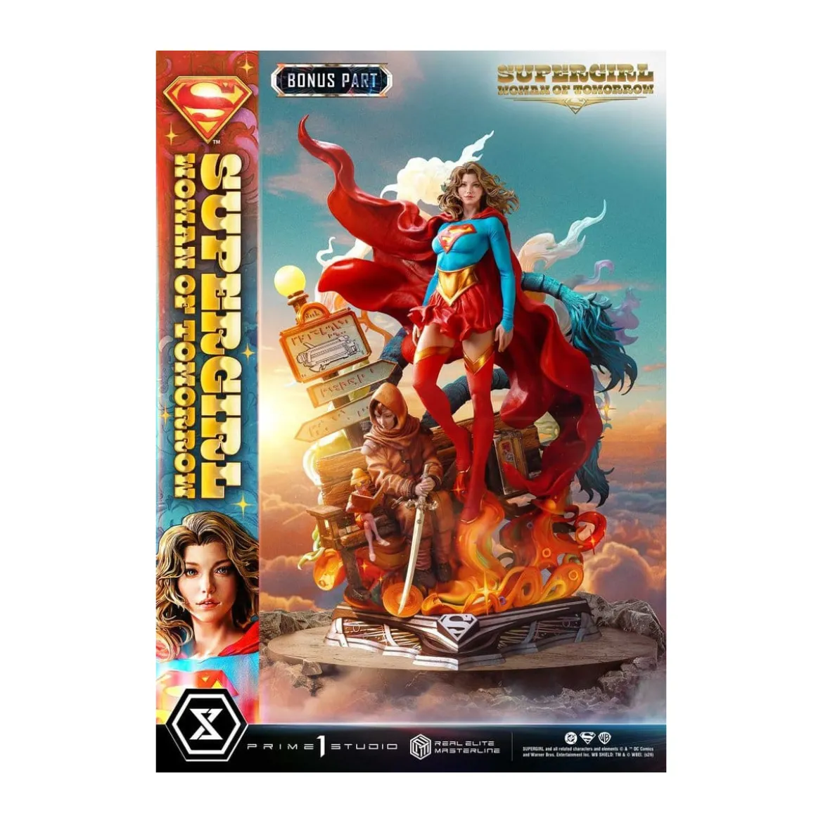 Prime 1 Studio - DC Comics - Supergirl Woman of Tomorrow Bonus Version - Real Elite Masterline Series 1/4
