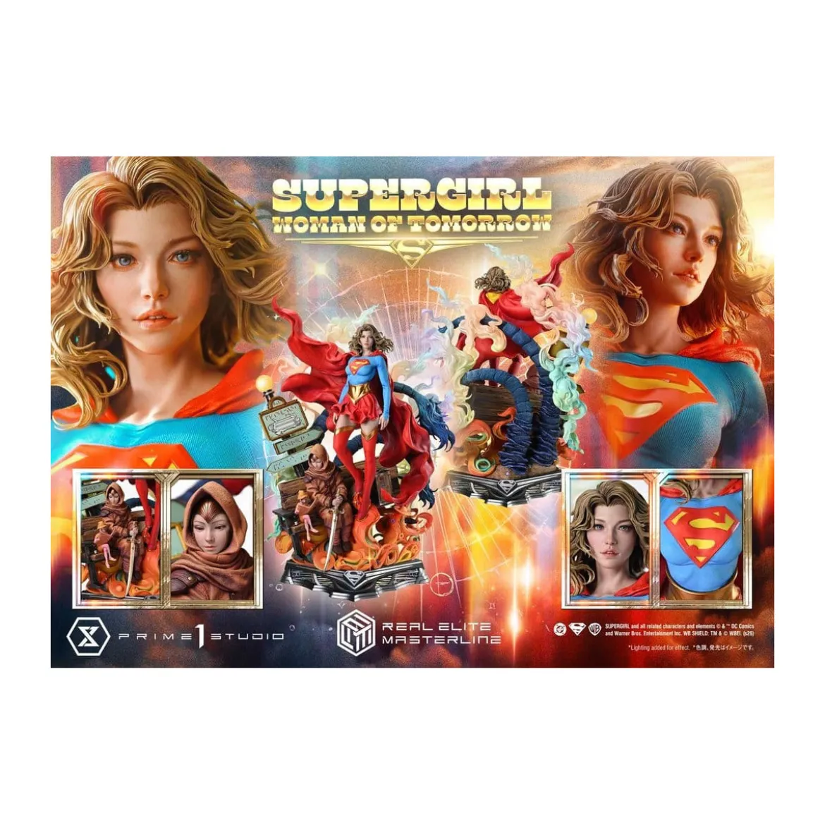 Prime 1 Studio - DC Comics - Supergirl Woman of Tomorrow Bonus Version - Real Elite Masterline Series 1/4