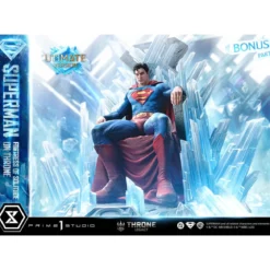 Prime 1 Studio DC Comics Throne Legacy Collection - Superman Fortress of Solitude on Throne Ultimate Bonus Version