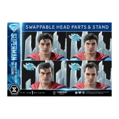 Prime 1 Studio DC Comics Throne Legacy Collection - Superman Fortress of Solitude on Throne Ultimate Bonus Version