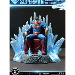 Prime 1 Studio DC Comics Throne Legacy Collection - Superman Fortress of Solitude on Throne Ultimate Bonus Version