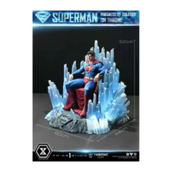 Prime 1 Studio DC Comics Throne Legacy Collection - Superman Fortress of Solitude on Throne (Design by Gabriele Dell'Otto) 1/4