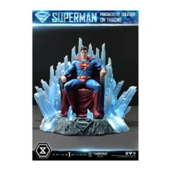 Prime 1 Studio DC Comics Throne Legacy Collection - Superman Fortress of Solitude on Throne (Design by Gabriele Dell'Otto) 1/4
