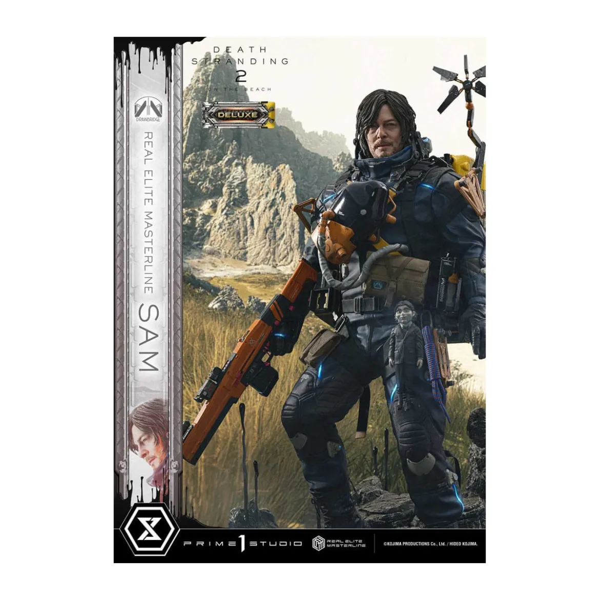 Prime 1 Studio -Death Stranding 2: On the Beach - Sam Deluxe Bonus Version Real Elite Masterline Series 1/3