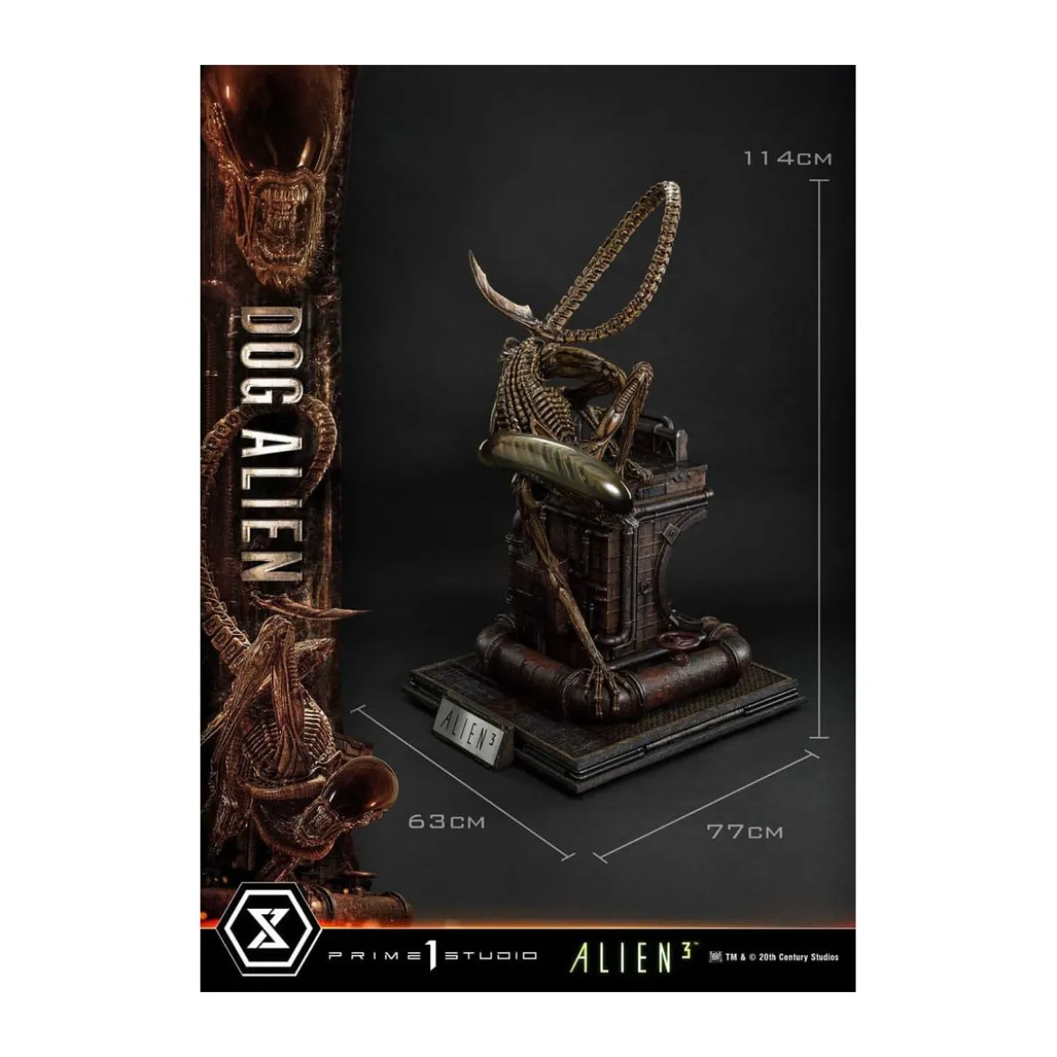 Prime 1 Studio - Dog Alien 1/3 - Alien 3 Museum Masterline XL