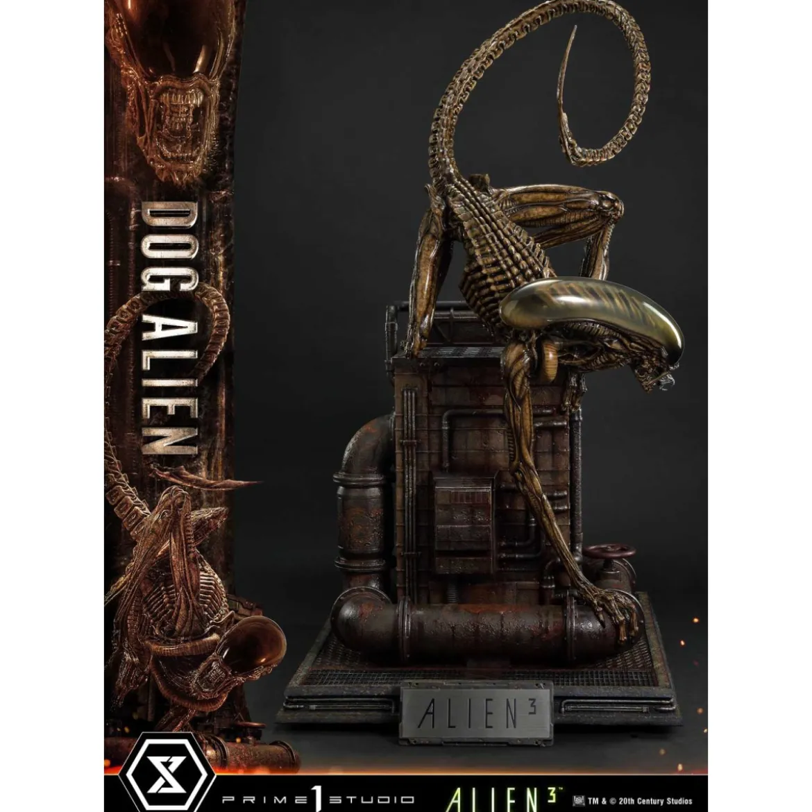 Prime 1 Studio - Dog Alien Deluxe Bonus Version 1/3 - Alien 3 Museum Masterline XL