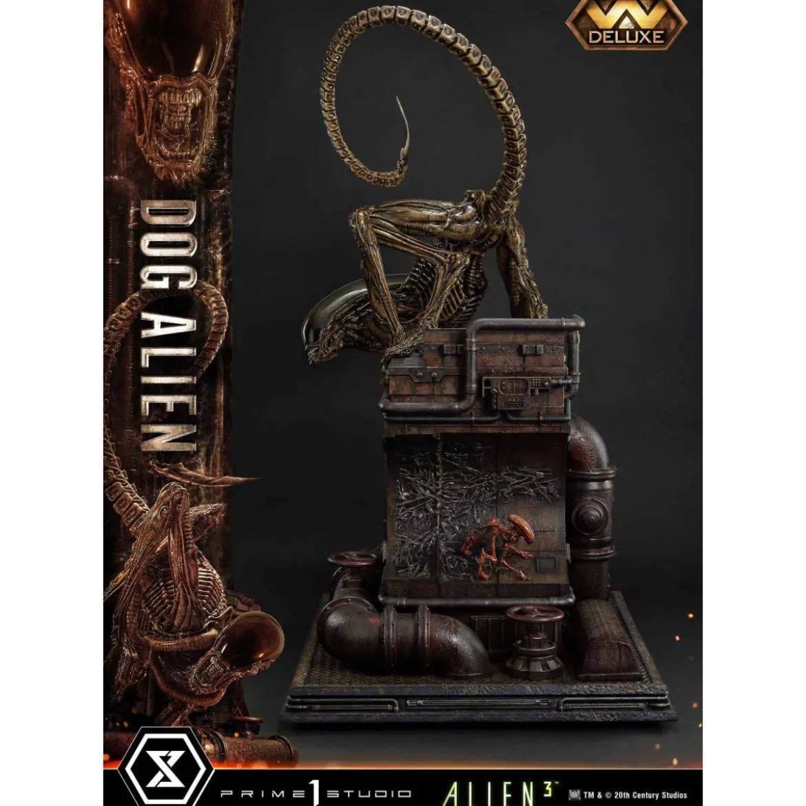 Prime 1 Studio - Dog Alien Deluxe Bonus Version 1/3 - Alien 3 Museum Masterline XL