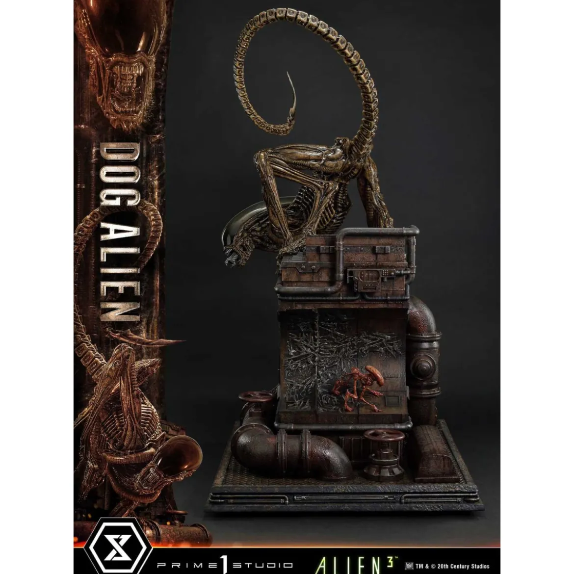 Prime 1 Studio - Dog Alien Deluxe Bonus Version 1/3 - Alien 3 Museum Masterline XL