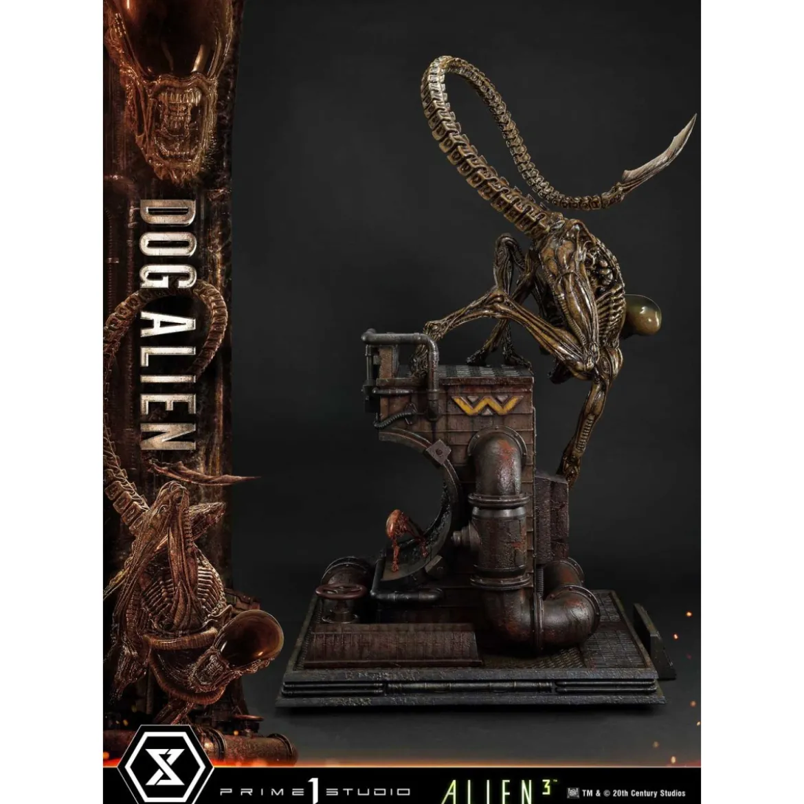Prime 1 Studio - Dog Alien Deluxe Bonus Version 1/3 - Alien 3 Museum Masterline XL