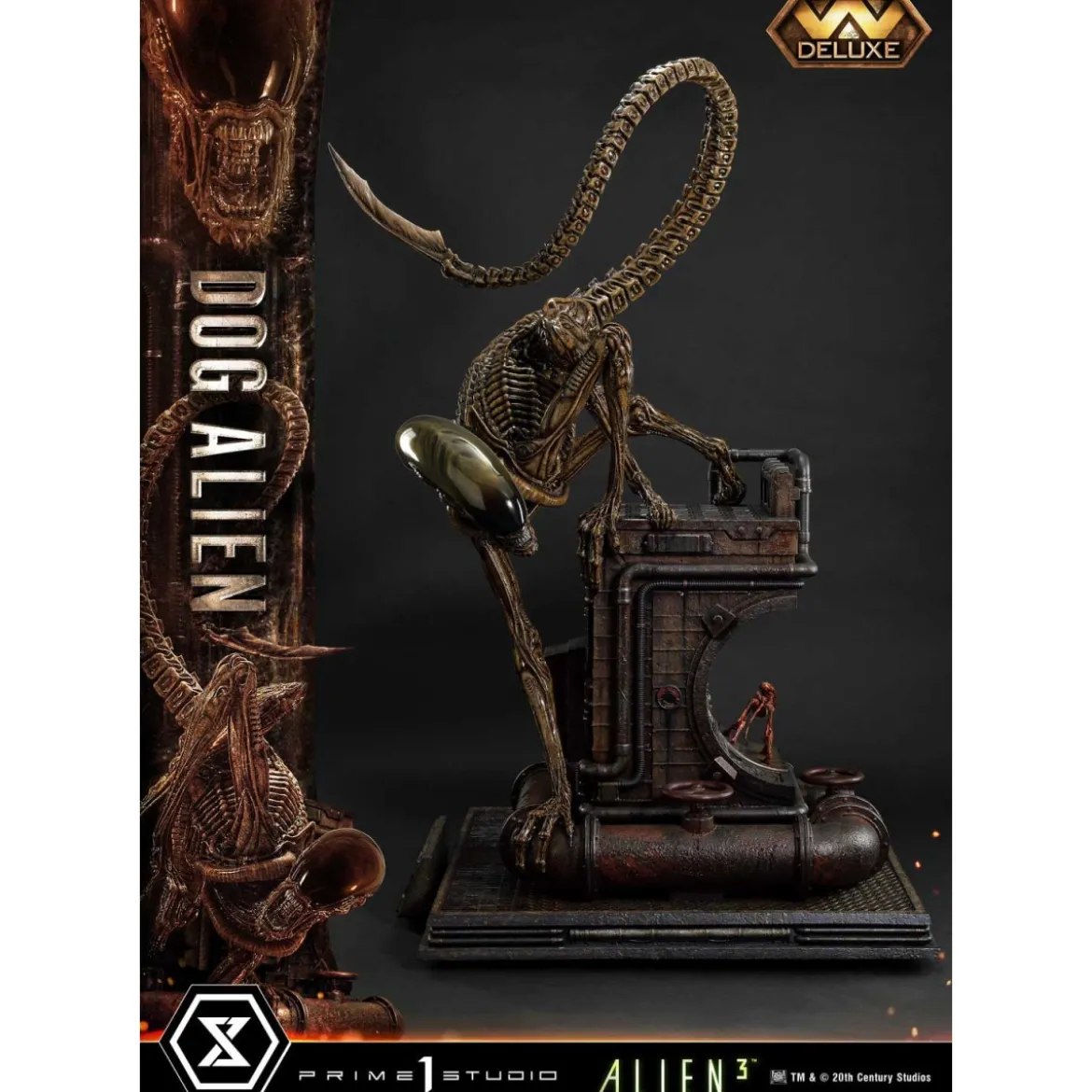 Prime 1 Studio - Dog Alien Deluxe Bonus Version 1/3 - Alien 3 Museum Masterline XL