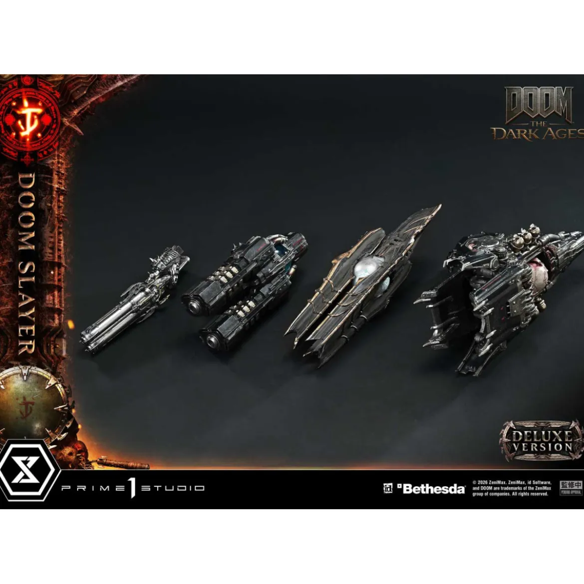 Prime 1 Studio - Doom: The Dark Ages - Doom Slayer Deluxe Bonus Version.