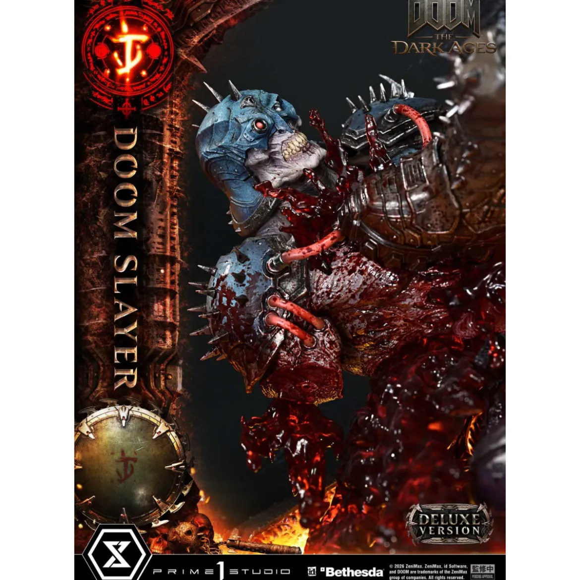 Prime 1 Studio - Doom: The Dark Ages - Doom Slayer Deluxe Bonus Version.