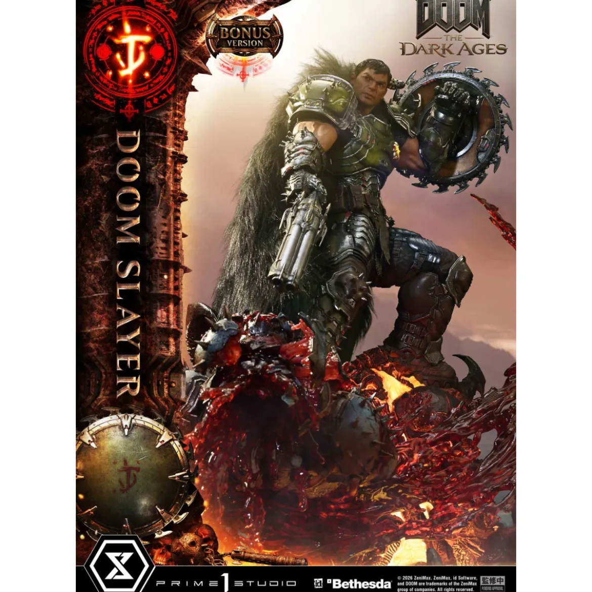 Prime 1 Studio - Doom: The Dark Ages - Doom Slayer Deluxe Bonus Version.