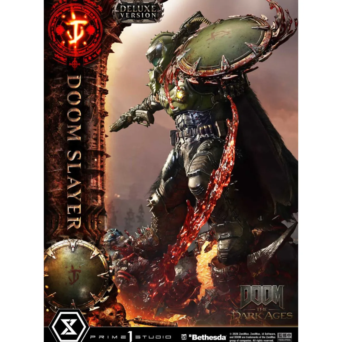 Prime 1 Studio - Doom: The Dark Ages - Doom Slayer Deluxe Bonus Version.