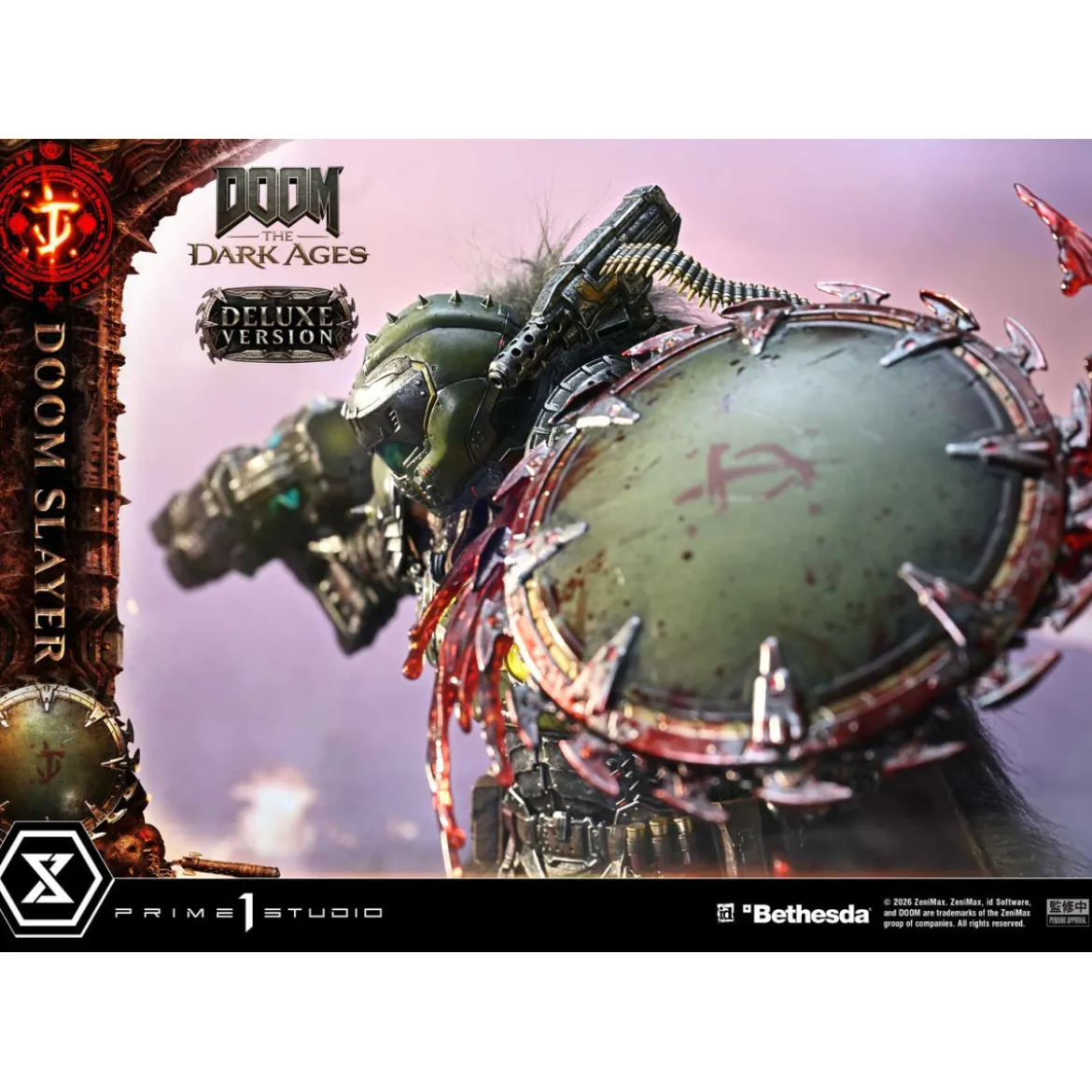 Prime 1 Studio - Doom: The Dark Ages - Doom Slayer Deluxe Bonus Version.