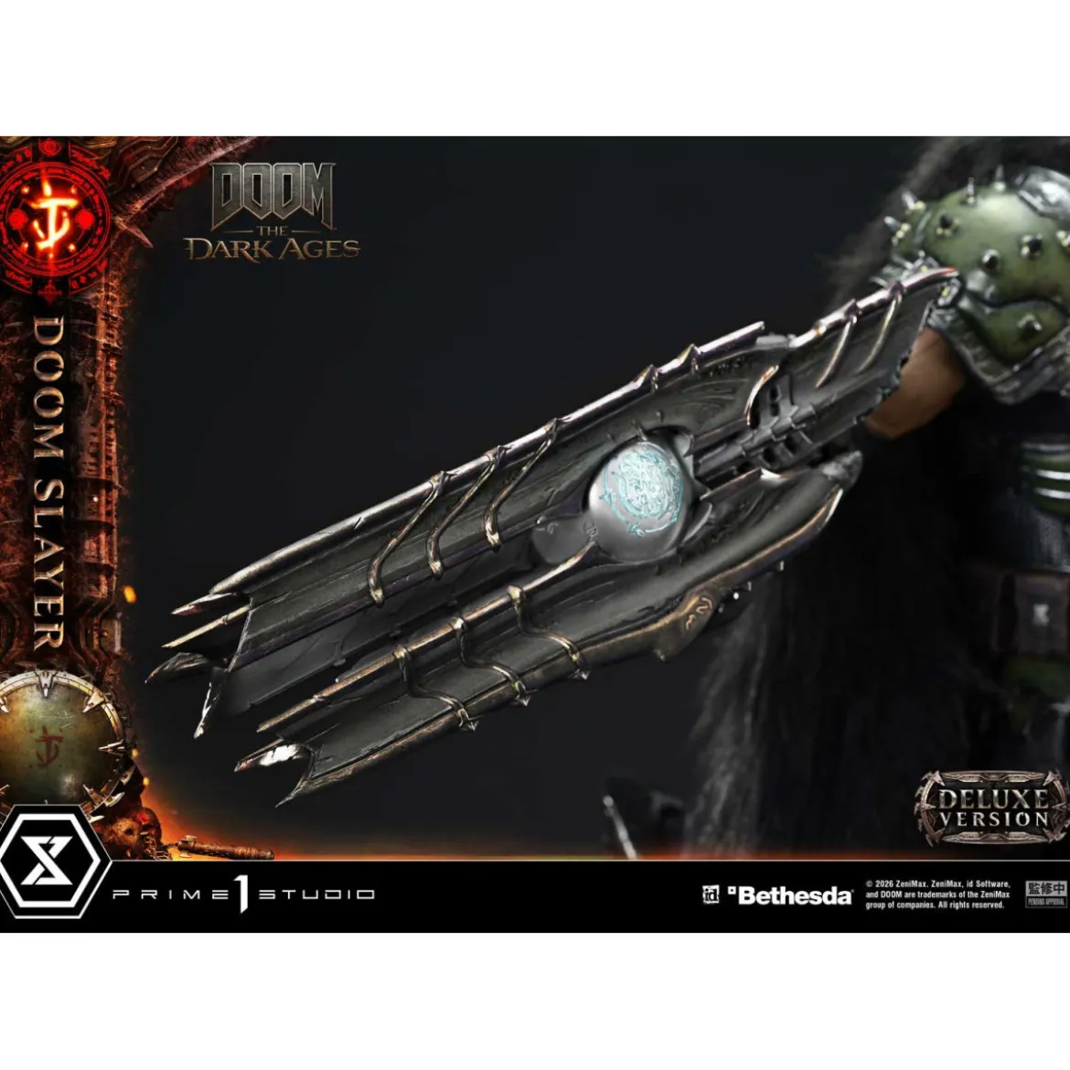Prime 1 Studio - Doom: The Dark Ages - Doom Slayer Deluxe Bonus Version.