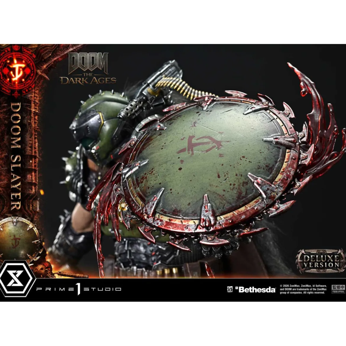 Prime 1 Studio - Doom: The Dark Ages - Doom Slayer Deluxe Bonus Version.