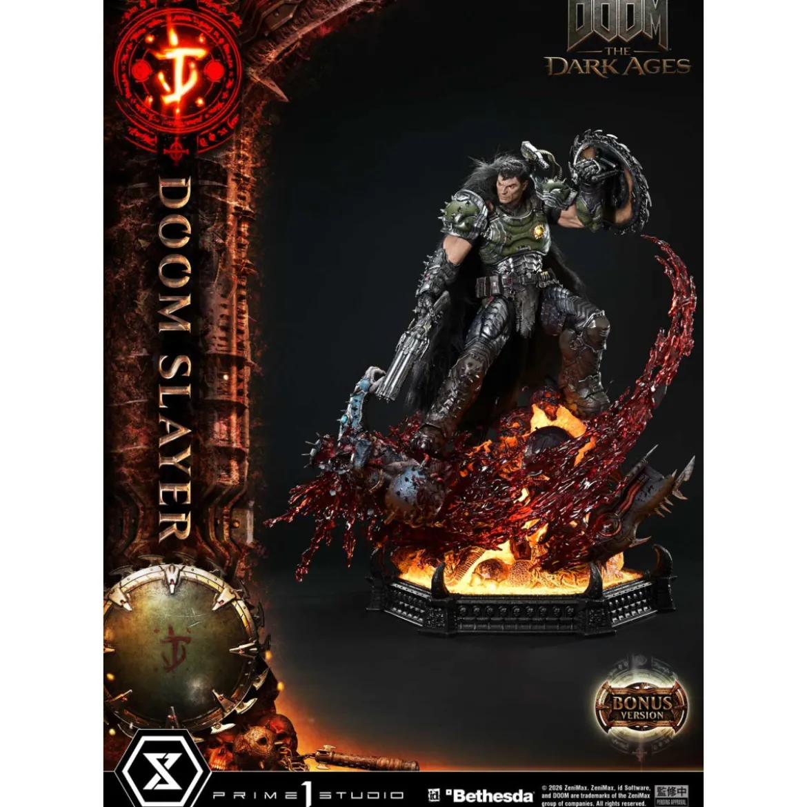 Prime 1 Studio - Doom: The Dark Ages - Doom Slayer Deluxe Bonus Version.