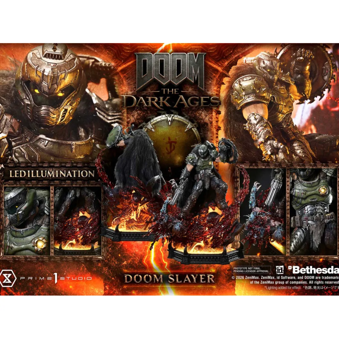 Prime 1 Studio - Doom: The Dark Ages - Doom Slayer