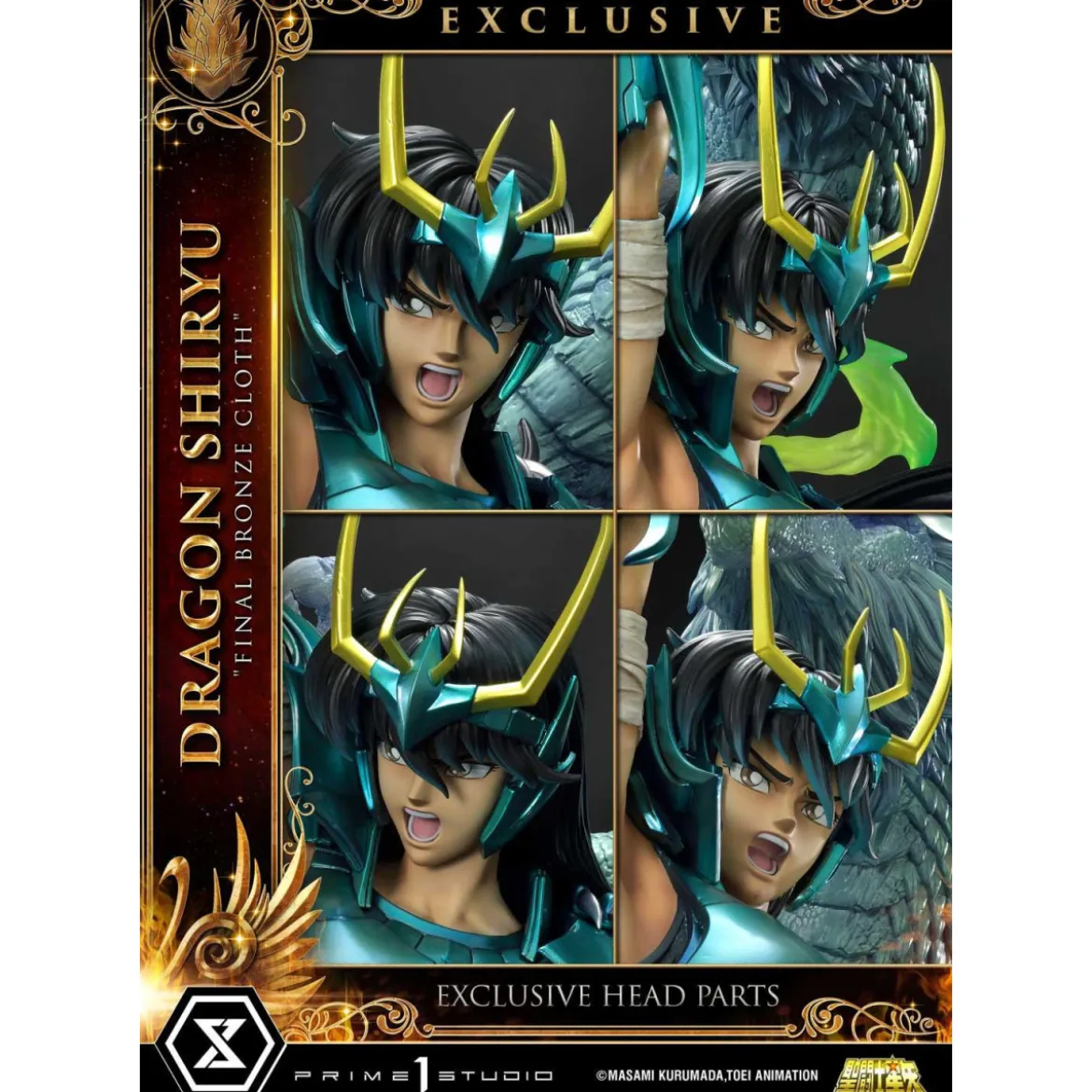 Prime 1 Studio - Dragon Shiryu "Final Bronze Cloth" Ex Version - Saint Seiya