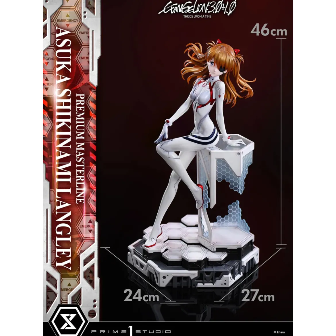 Prime 1 Studio Evangelion: 3.0 + 1.0 - Asuka Shikinami Langley Bonus Ver. - Premium Masterline Series 1/4