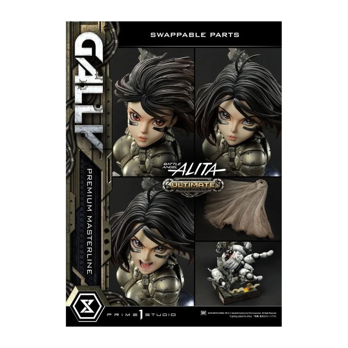 Prime 1 Studio - Gally Ultimate Version - Alita: Battle Angel statuette 1/4
