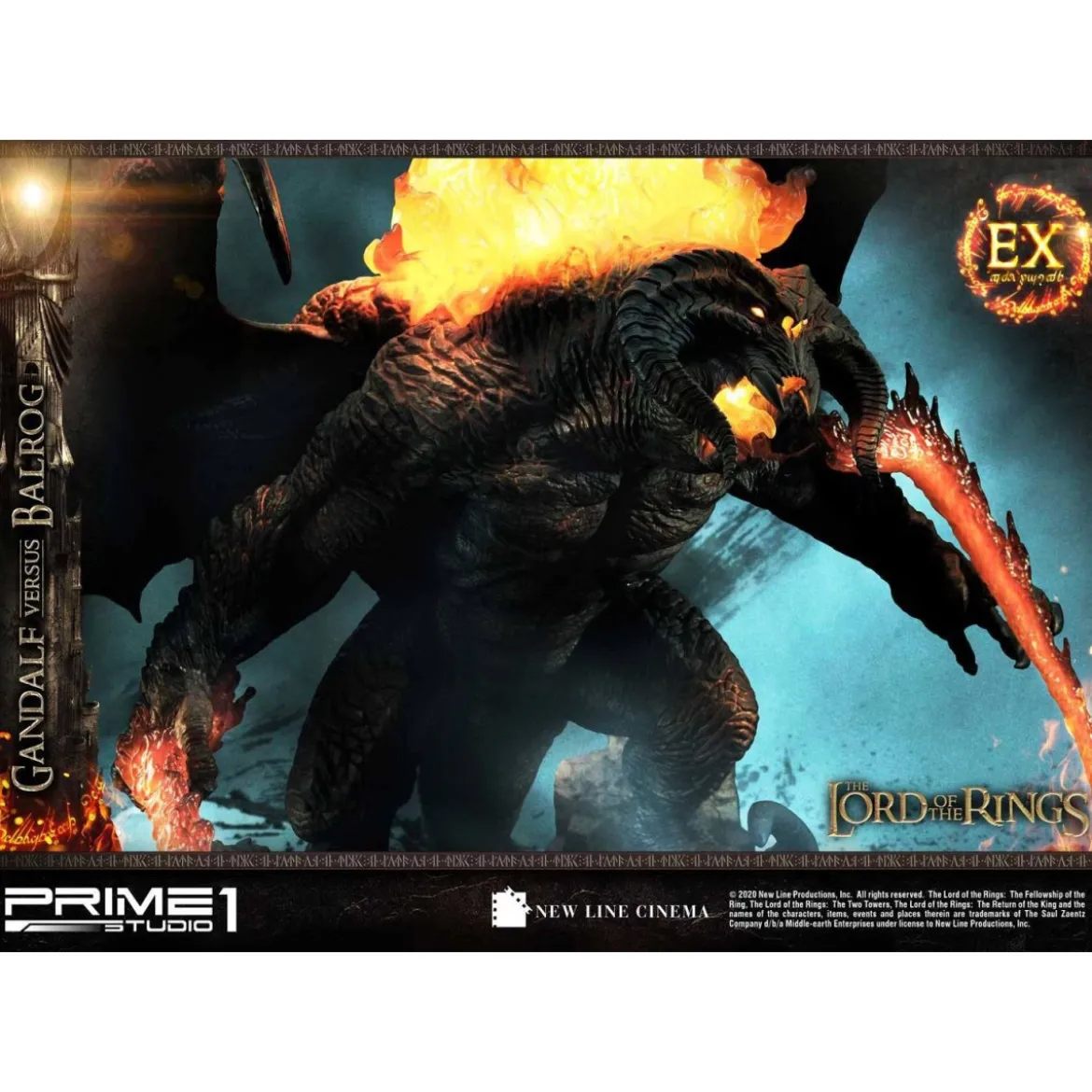 Prime 1 Studio - Gandalf Vs. Balrog EXCLUSIVE - LOTR