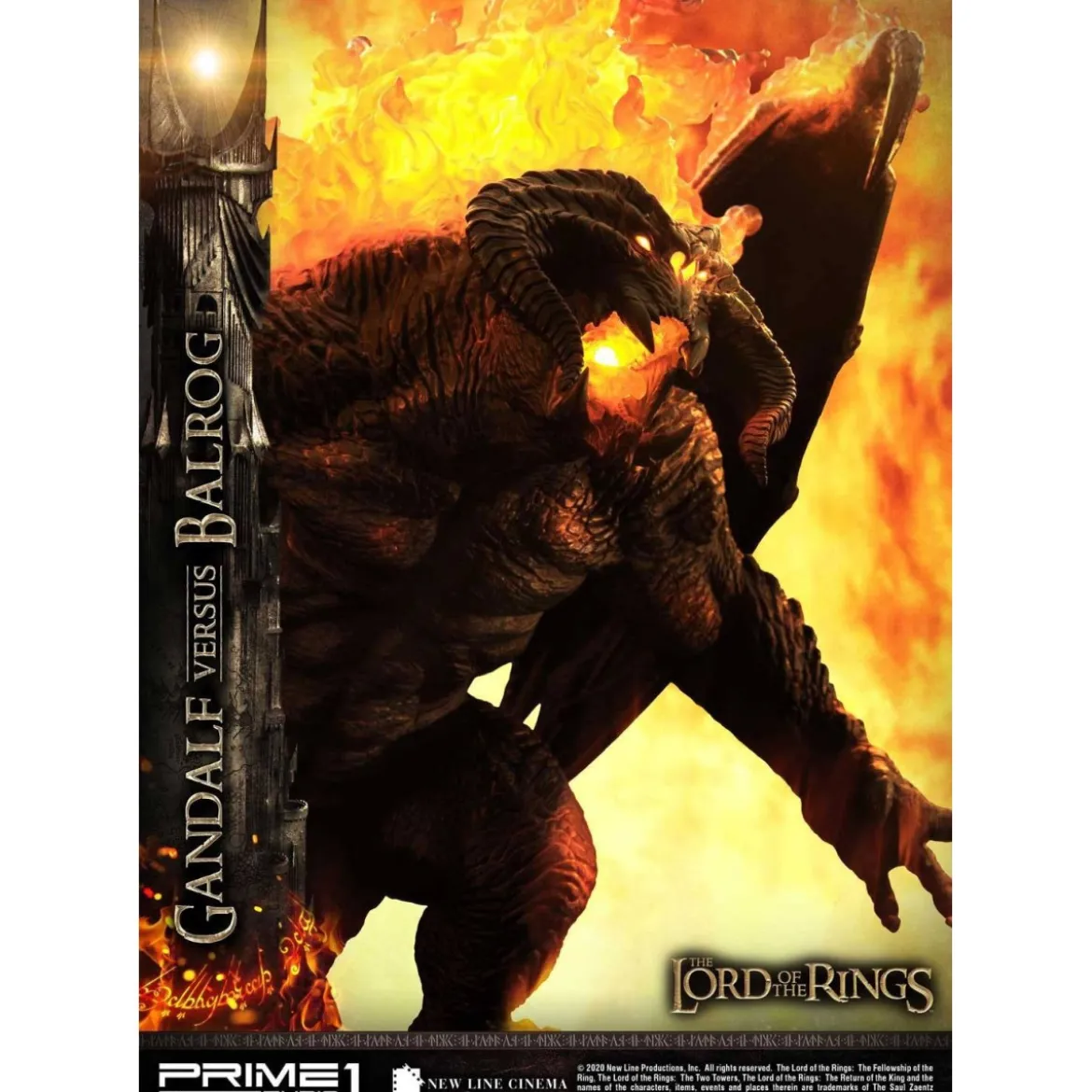 Prime 1 Studio - Gandalf Vs. Balrog EXCLUSIVE - LOTR