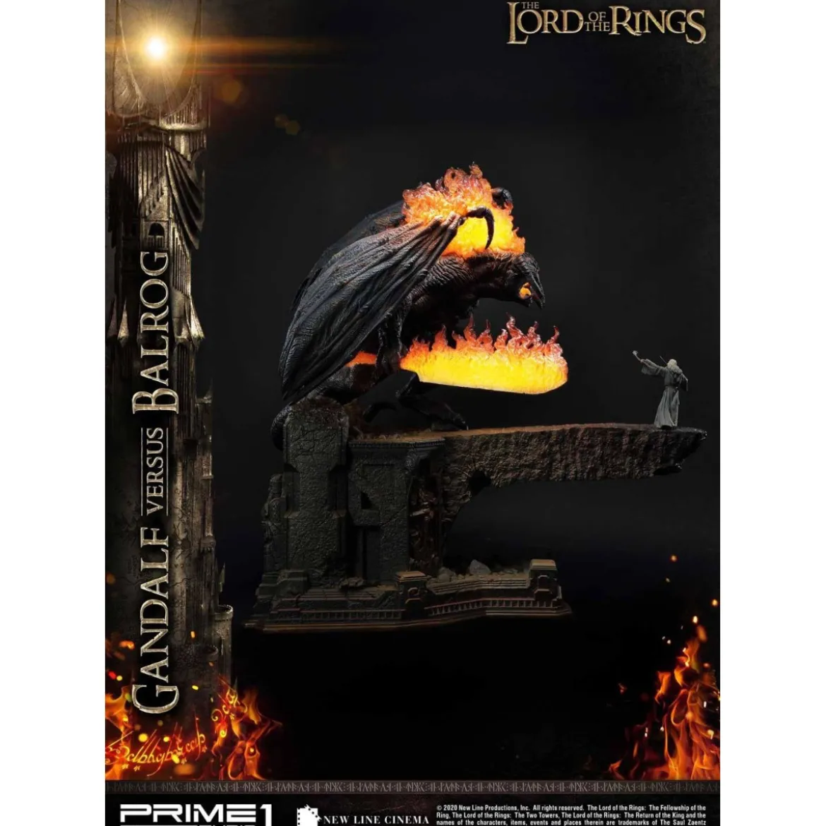 Prime 1 Studio - Gandalf Vs. Balrog EXCLUSIVE - LOTR