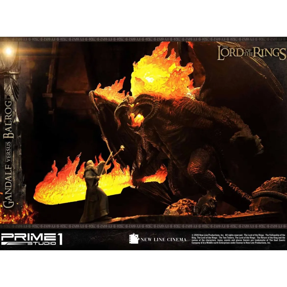 Prime 1 Studio - Gandalf Vs. Balrog EXCLUSIVE - LOTR
