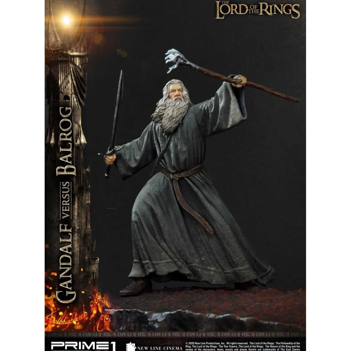 Prime 1 Studio - Gandalf Vs. Balrog EXCLUSIVE - LOTR