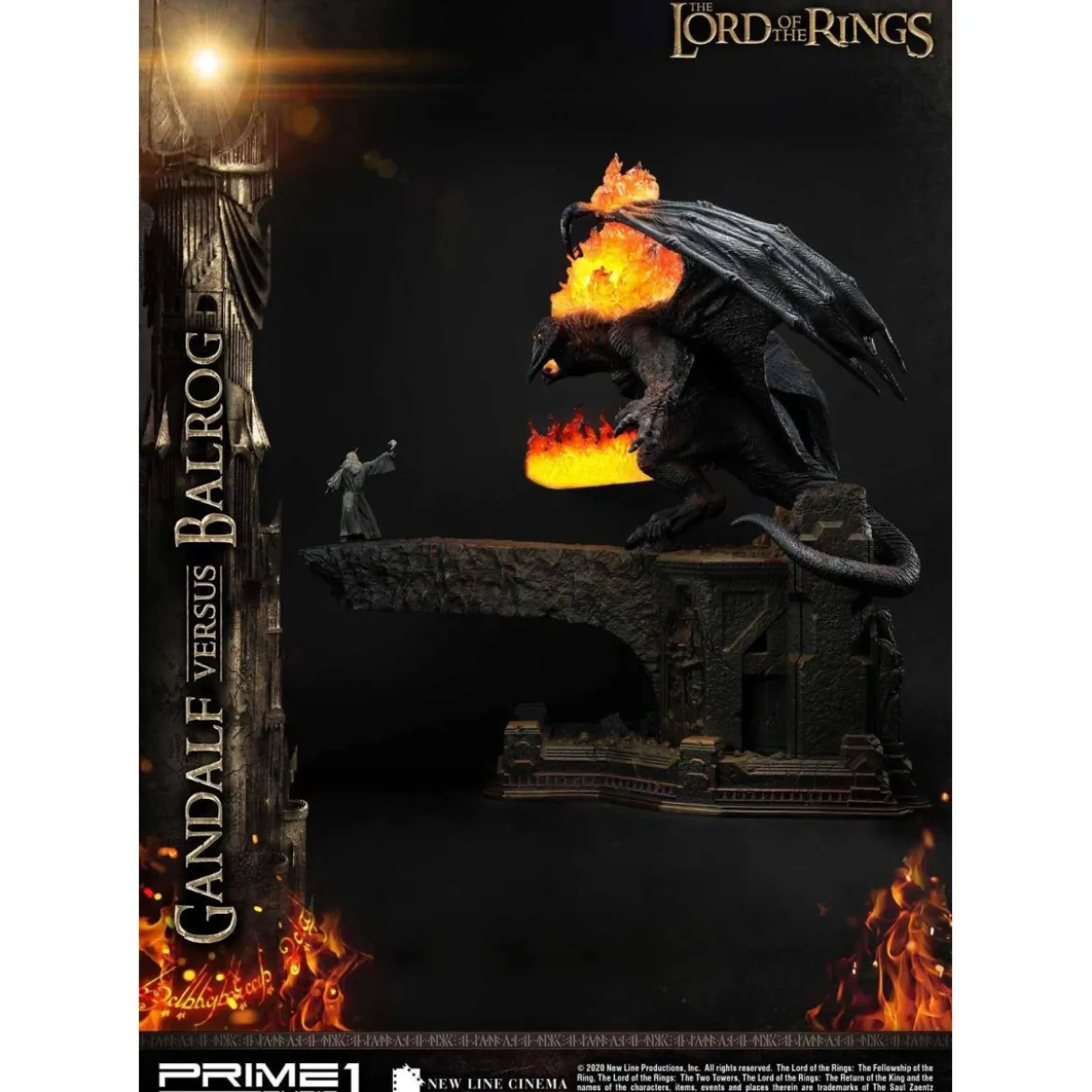 Prime 1 Studio - Gandalf Vs. Balrog EXCLUSIVE - LOTR