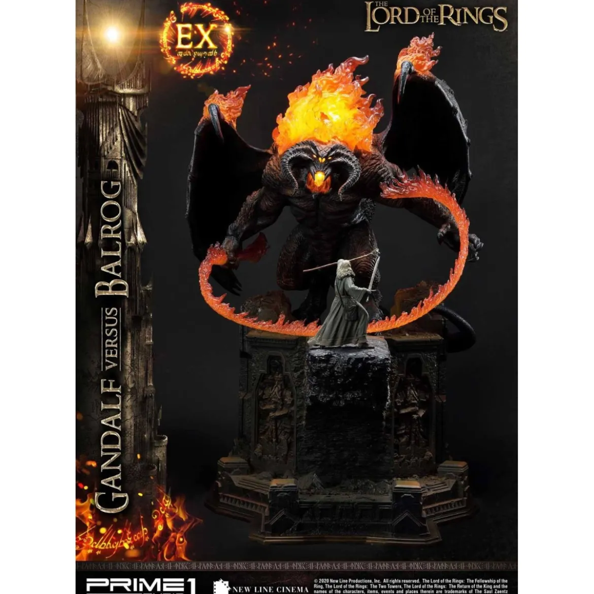 Prime 1 Studio - Gandalf Vs. Balrog EXCLUSIVE - LOTR