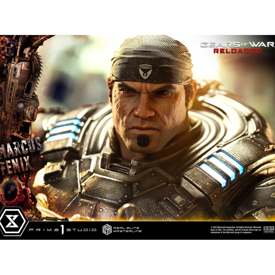 Prime 1 Studio - Gears of War Reloaded - Marcus Fenix - Real Elite Masterline Series 1/3