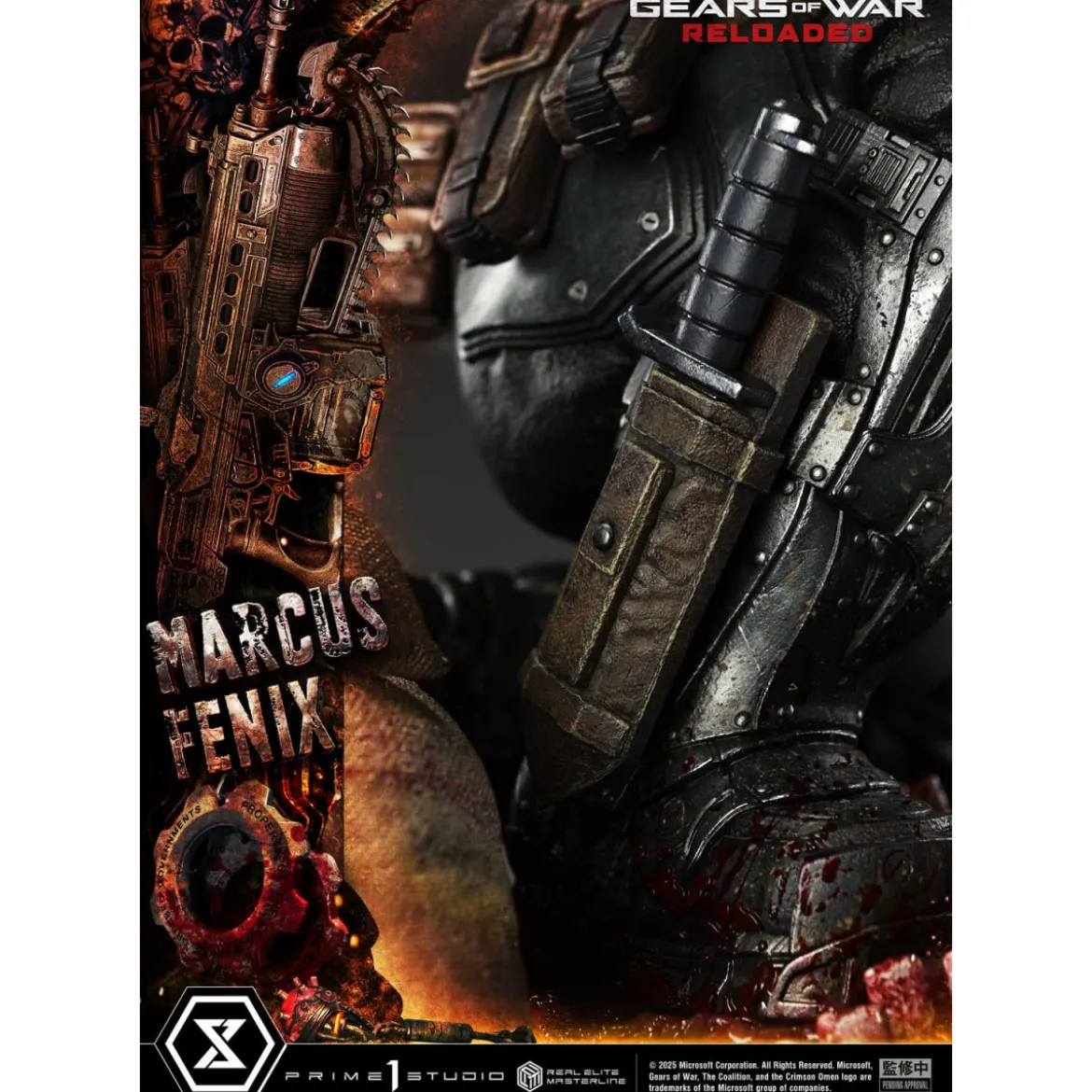 Prime 1 Studio - Gears of War Reloaded - Marcus Fenix - Real Elite Masterline Series 1/3
