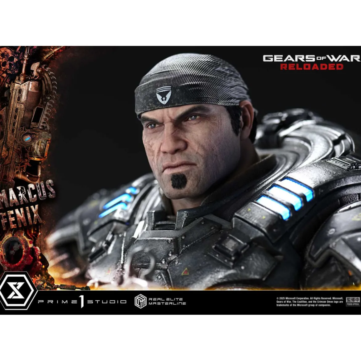 Prime 1 Studio - Gears of War Reloaded - Marcus Fenix - Real Elite Masterline Series 1/3