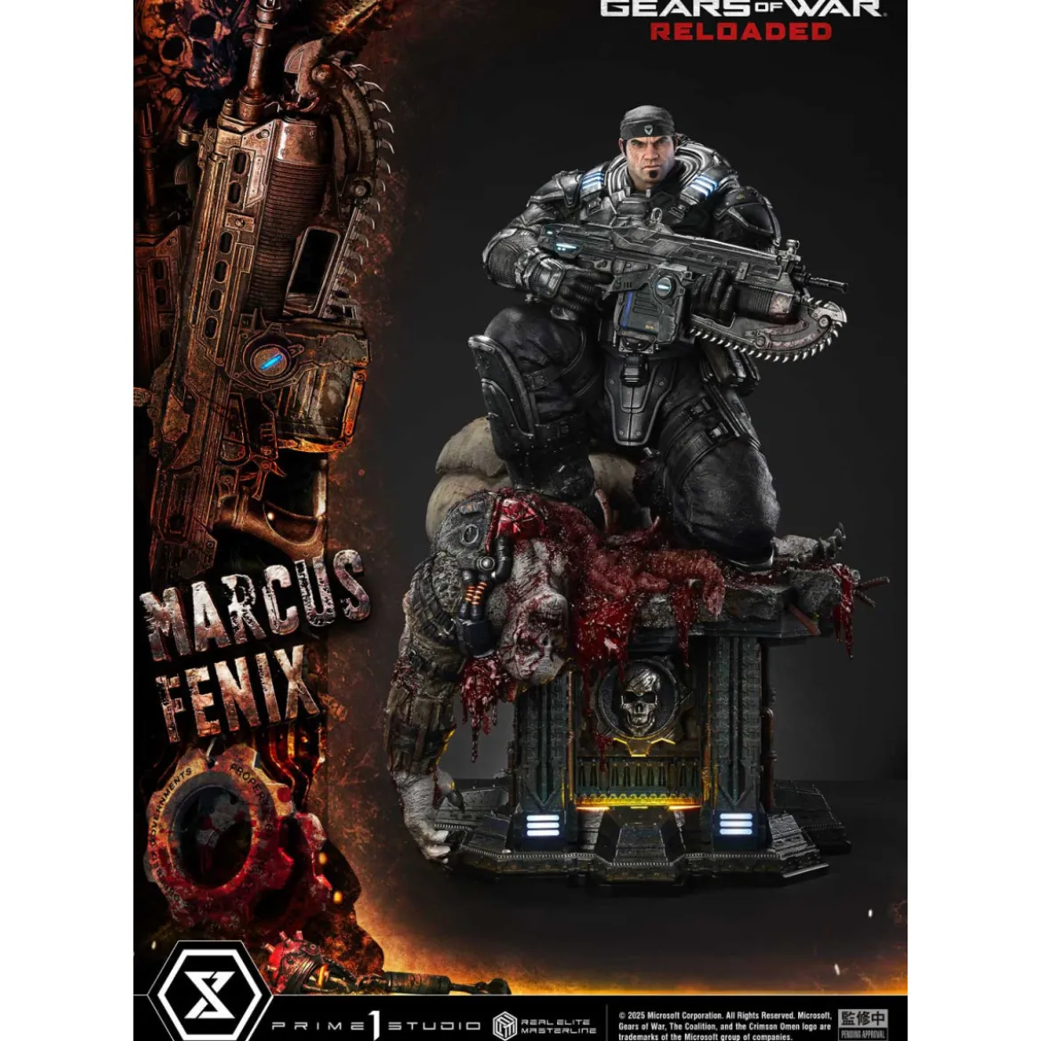 Prime 1 Studio - Gears of War Reloaded - Marcus Fenix - Real Elite Masterline Series 1/3