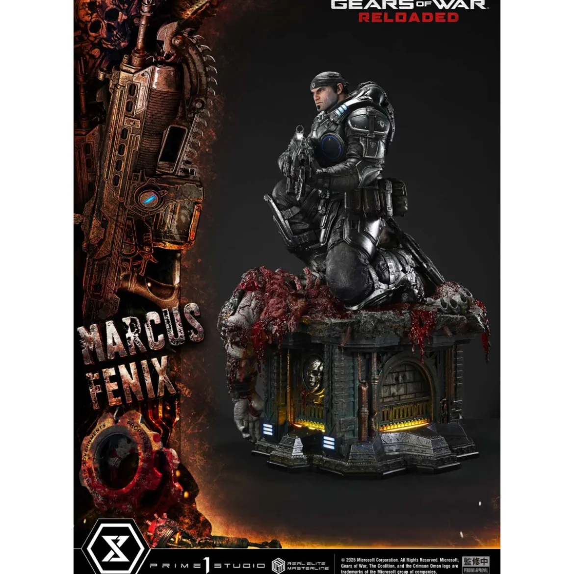 Prime 1 Studio - Gears of War Reloaded - Marcus Fenix - Real Elite Masterline Series 1/3