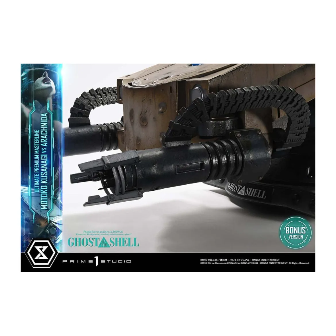 Prime 1 Studio Ghost in the Shell - Motoko Kusanagi vs Arachnida Bonus Version Ultimate Premium Masterline Series 1/4