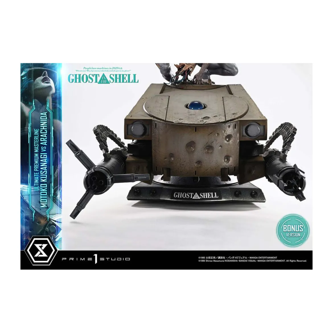 Prime 1 Studio Ghost in the Shell - Motoko Kusanagi vs Arachnida Bonus Version Ultimate Premium Masterline Series 1/4