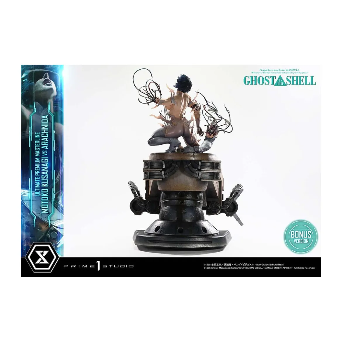 Prime 1 Studio Ghost in the Shell - Motoko Kusanagi vs Arachnida Bonus Version Ultimate Premium Masterline Series 1/4