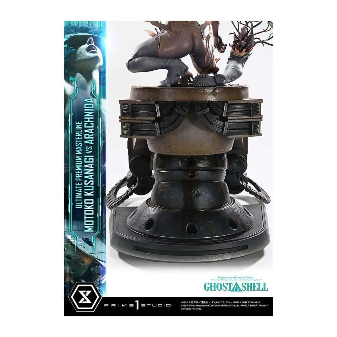 Prime 1 Studio Ghost in the Shell - Motoko Kusanagi vs Arachnida Bonus Version Ultimate Premium Masterline Series 1/4