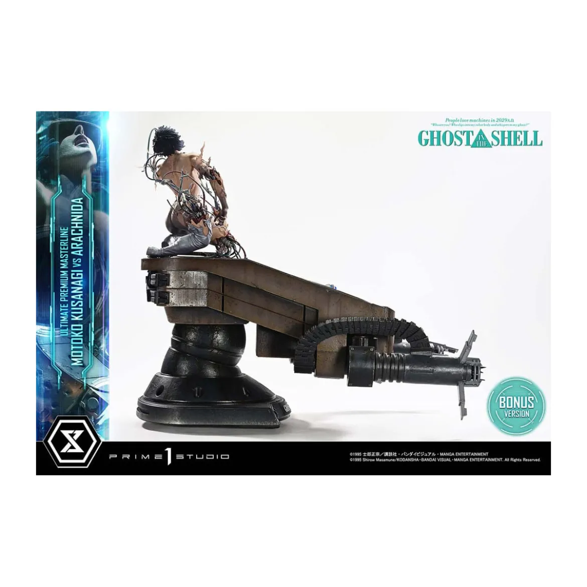 Prime 1 Studio Ghost in the Shell - Motoko Kusanagi vs Arachnida Bonus Version Ultimate Premium Masterline Series 1/4