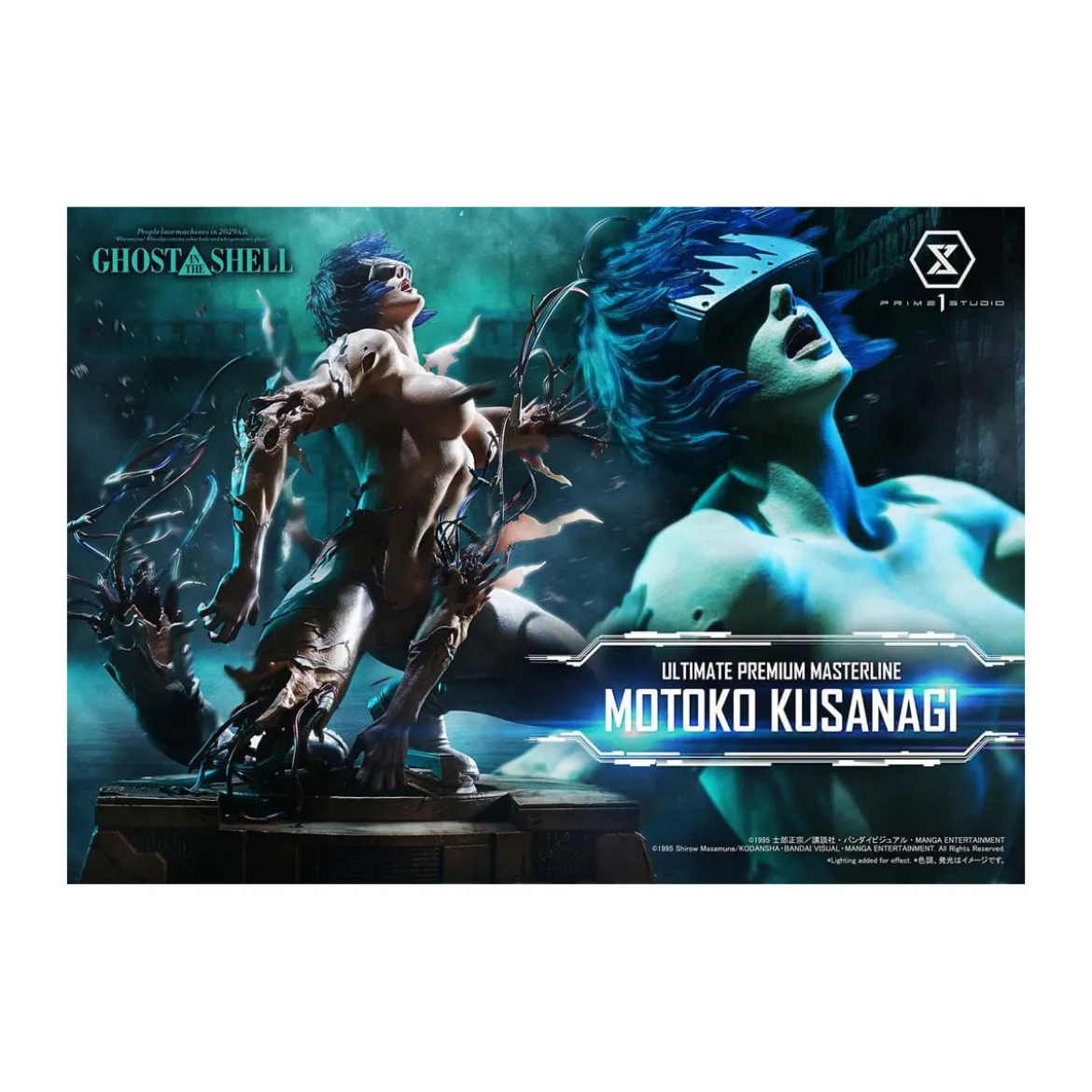 Prime 1 Studio Ghost in the Shell - Motoko Kusanagi Ultimate Premium Masterline Series 1/4