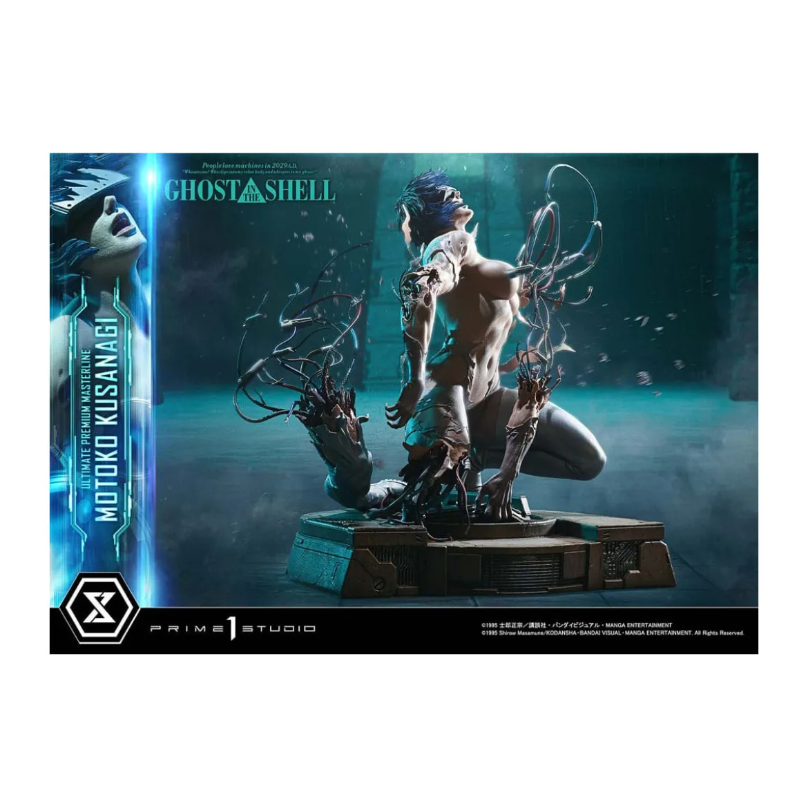 Prime 1 Studio Ghost in the Shell - Motoko Kusanagi Ultimate Premium Masterline Series 1/4