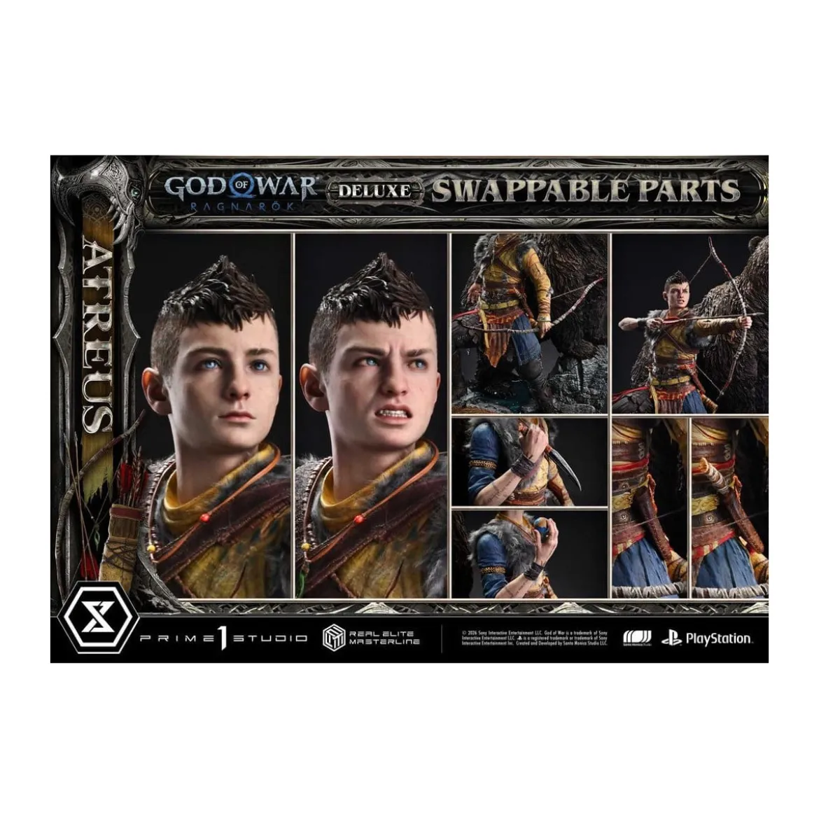 Prime 1 Studio - God of War: Ragnarok - Atreus DX Bonus Version - Real Elite Masterline Series 1/3
