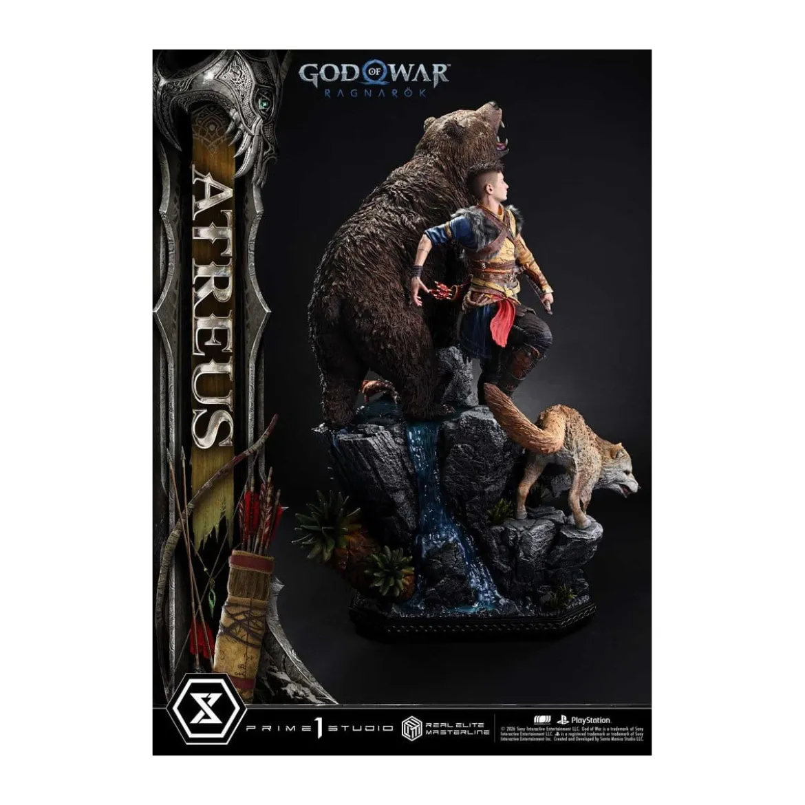 Prime 1 Studio - God of War: Ragnarok - Atreus DX Bonus Version - Real Elite Masterline Series 1/3