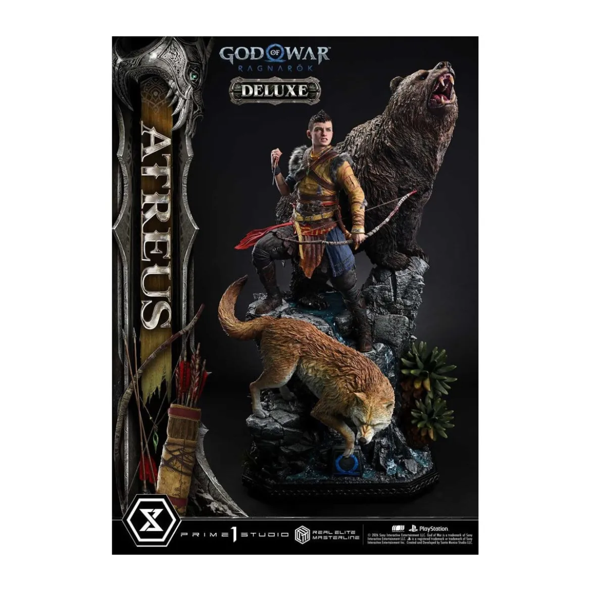 Prime 1 Studio - God of War: Ragnarok - Atreus DX Bonus Version - Real Elite Masterline Series 1/3