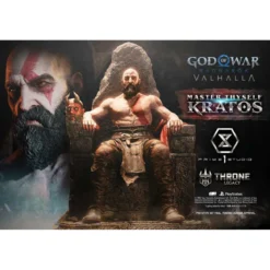 Prime 1 Studio - God of War: Ragnarok Valhalla - MASTER THYSELF KRATOS Bonus Version - Throne Legacy 1/3